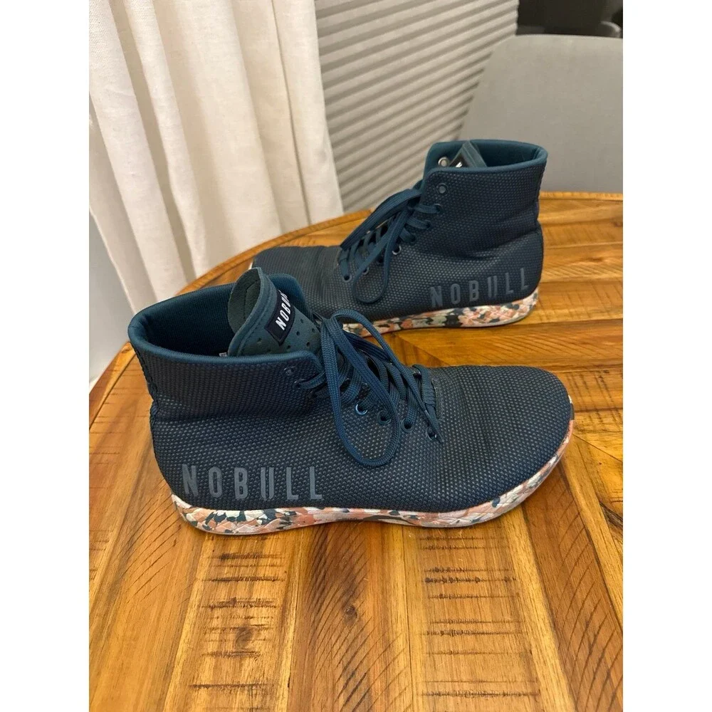 NOBULL Outwork High Top Clay Speckle Cross Training Shoes W 11 M 9.5